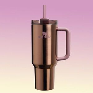 NWT Stanley rose gold mesa collection 40 oz quencher